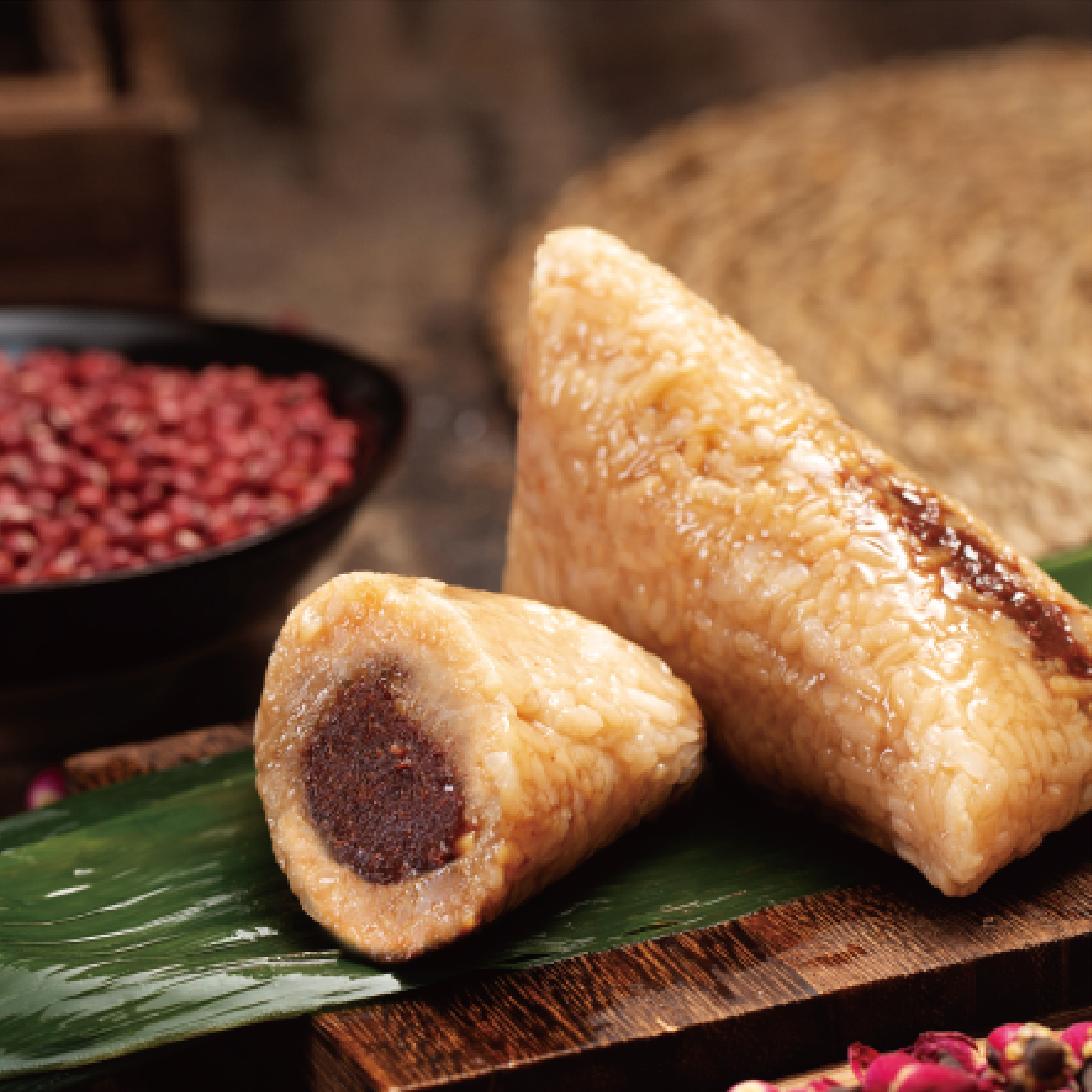 【粉丝福利】卡吉诺泰米粽5种口味任选（38家门店通用）