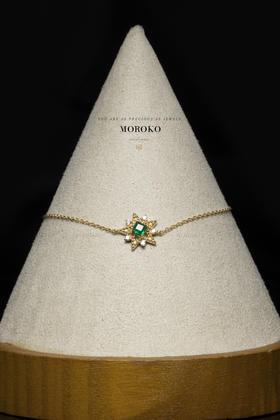 星移·祖母绿 | 手链