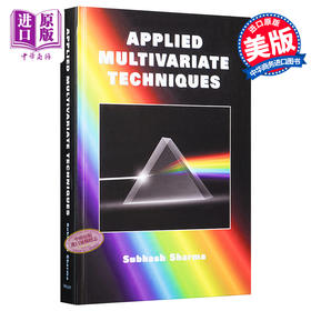应用多元技术 Applied Multivariate Techniques 英文原版 Subhash Sharma Wiley