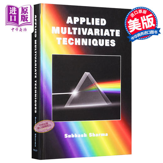 应用多元技术 Applied Multivariate Techniques 英文原版 Subhash Sharma Wiley 商品图0