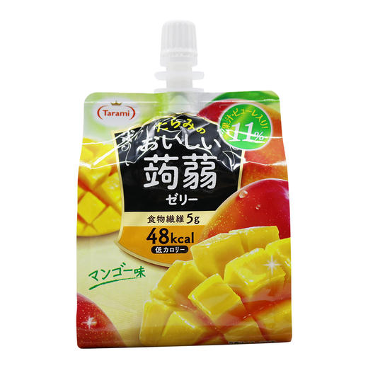 日本原装进口Tarami 达乐美苹果葡萄白桃芒果可吸果汁果冻 商品图3