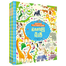 英国幼儿经典专注力培养大画册5册