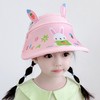 【17款可选】儿童防晒帽子女童夏季薄款大檐宝宝遮阳帽出游沙滩凉帽童装空顶帽 商品缩略图2