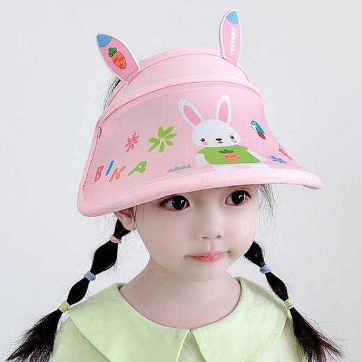 【17款可选】儿童防晒帽子女童夏季薄款大檐宝宝遮阳帽出游沙滩凉帽童装空顶帽 商品图2