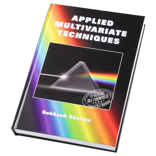 应用多元技术 Applied Multivariate Techniques 英文原版 Subhash Sharma Wiley 商品图2