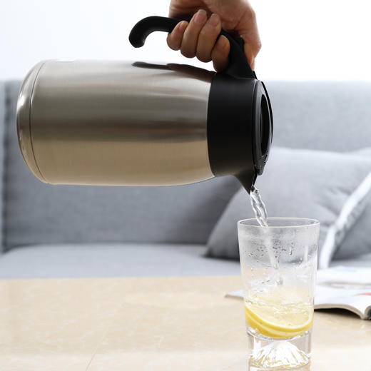 虎牌不锈钢便携式保温咖啡壶1.6L/PWM-A16C /XC不锈钢色 商品图2