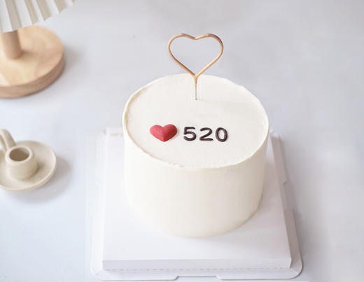 【520专款】5寸加高 | 520爱心告白蛋糕 商品图0