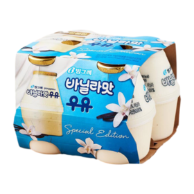 【盒】宾格瑞 香草鲜奶238ml*4 
