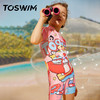 【云优选】TOSWIM拓胜儿童泳衣女孩男女童游泳衣中大童泳装防晒连体宝宝泳衣 商品缩略图5