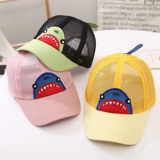 【儿童帽子】男潮夏季棒球帽女童遮阳凉帽宝宝鸭舌帽男童装防晒太阳网帽 商品图4