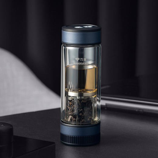 万象双层玻璃杯V258L（颜色随机） 商品图1