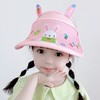 【17款可选】儿童防晒帽子女童夏季薄款大檐宝宝遮阳帽出游沙滩凉帽童装空顶帽 商品缩略图3