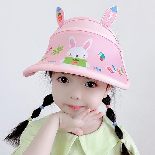 【17款可选】儿童防晒帽子女童夏季薄款大檐宝宝遮阳帽出游沙滩凉帽童装空顶帽 商品图3