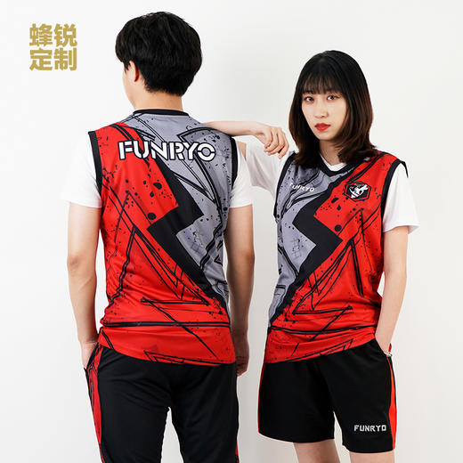 蜂锐定制运动无袖训练上衣 商品图5