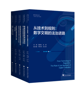 国内首套“数字法学”丛书  套装共5册