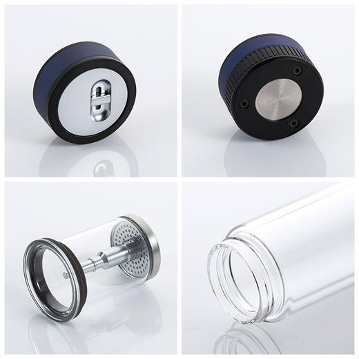 万象双层玻璃杯V258L（颜色随机） 商品图4