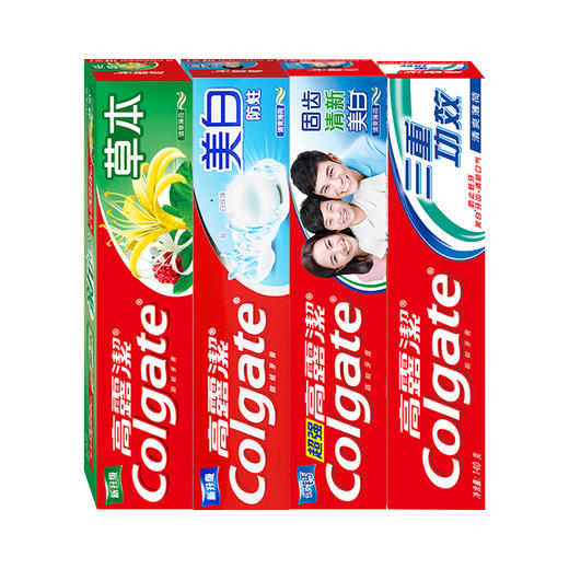【品牌直发】高露洁牙膏草本防蛀三重功效清新口气固齿成人家庭装 商品图2