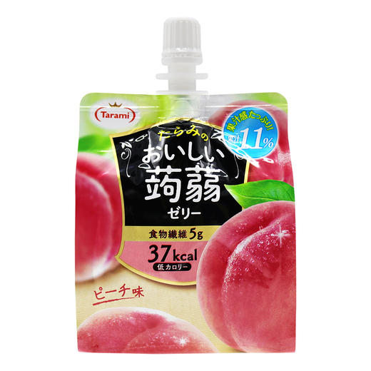 日本原装进口Tarami 达乐美苹果葡萄白桃芒果可吸果汁果冻 商品图2