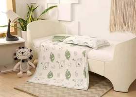 竹纤维儿童凉席二件套8013