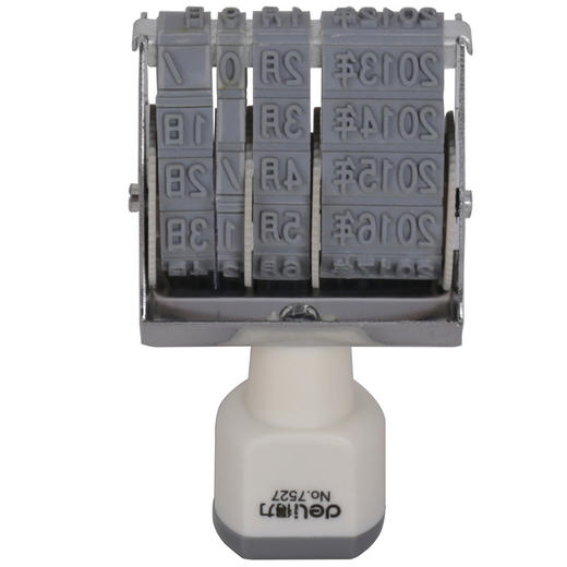 得力7527日期印(灰白)(台) 商品图3