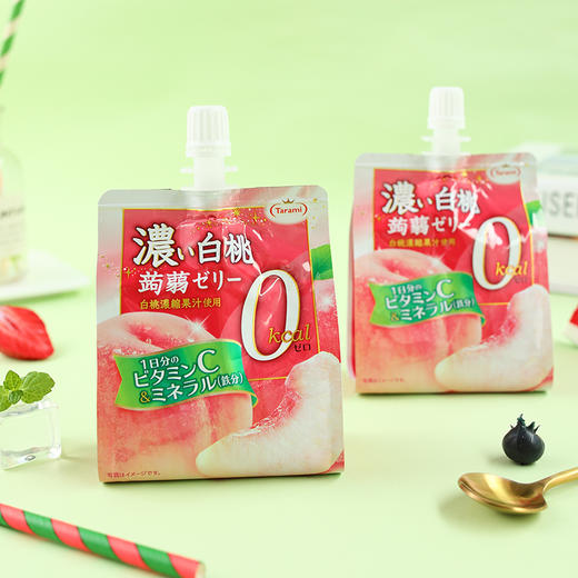 原装进口Tarami达乐美日本魔芋蒟蒻代餐可吸果汁果冻休闲零食礼物 商品图2