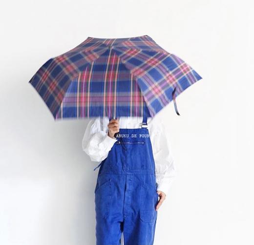 （6 折 不退不换） ichi 格纹雨伞 商品图0