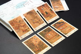 【抽奖专用】藏书票1套+4色印制精美书目