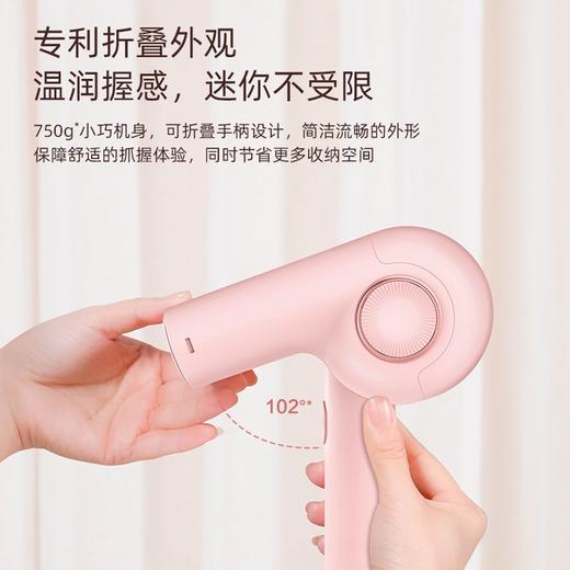 海尔手持挂烫机家用小型蒸汽熨斗熨衣服神器便携式折叠熨烫机宿舍HY-GW1201F 商品图4