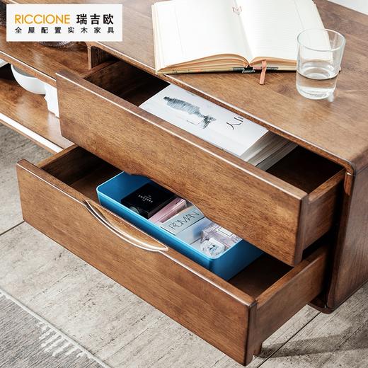 瑞吉欧电视柜组合墙柜墙边柜，实木家具 商品图4