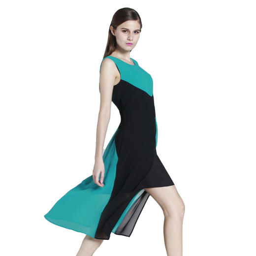 【伯妮斯茵】172S168--绿色连衣裙-《太阳之子--印加》胜利者的金耳环 商品图5