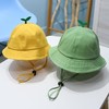 【渔夫帽】儿童帽子夏季婴儿渔夫帽男女童装宝宝春秋ins小黄帽可爱太阳帽 商品缩略图3