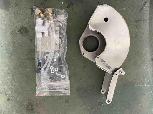 【货号07367】2021款开槽机加水砂轮罩170-43孔防水保护罩开槽机配件 商品图5