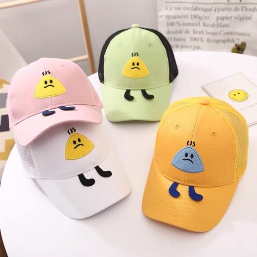 【儿童帽子】男潮夏季棒球帽女童遮阳凉帽宝宝鸭舌帽男童装防晒太阳网帽 商品图2