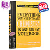【中商原版】学霸笔记：美国少年学霸超级笔记-化学 英文原版 Everything You Need to Ace Chemistry One Big Fat Notebook Jennifer 商品缩略图1