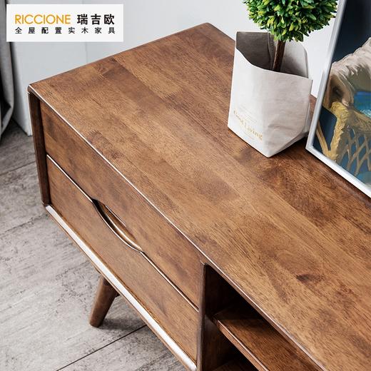 瑞吉欧电视柜组合墙柜墙边柜，实木家具 商品图3