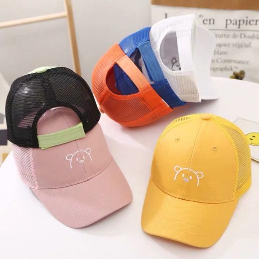 【儿童帽子】男潮夏季棒球帽女童遮阳凉帽宝宝鸭舌帽男童装防晒太阳网帽 商品图6