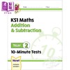 预售 CGP KS1 Year 2 Maths 10-Minute Tests 小学2年级 数学十分钟小测三册 加减乘除+应用题 趣味练习 思维培养 6-7岁 商品缩略图2