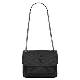 YSL/圣罗兰   新款明星同款BABY NIKI女士牛皮链条斜挎包 (6色可选）