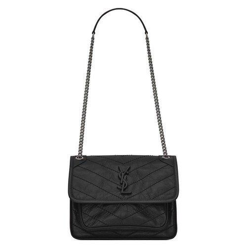 YSL/圣罗兰   新款明星同款BABY NIKI女士牛皮链条斜挎包 (6色可选） 商品图0