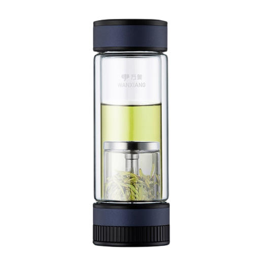 万象双层玻璃杯V258L（颜色随机） 商品图0