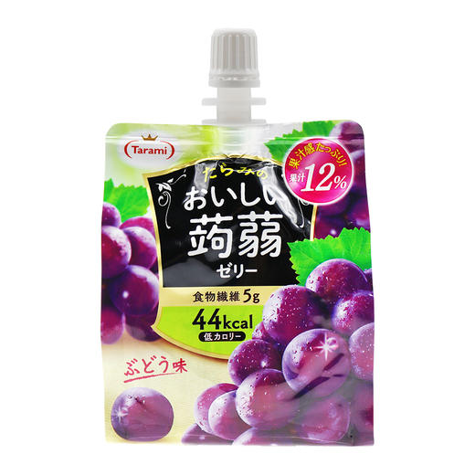 日本原装进口Tarami 达乐美苹果葡萄白桃芒果可吸果汁果冻 商品图4