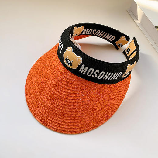 【儿童防晒空顶帽】女宝宝无顶草帽男童装帽子遮阳帽夏季薄款凉帽太阳帽 商品图5