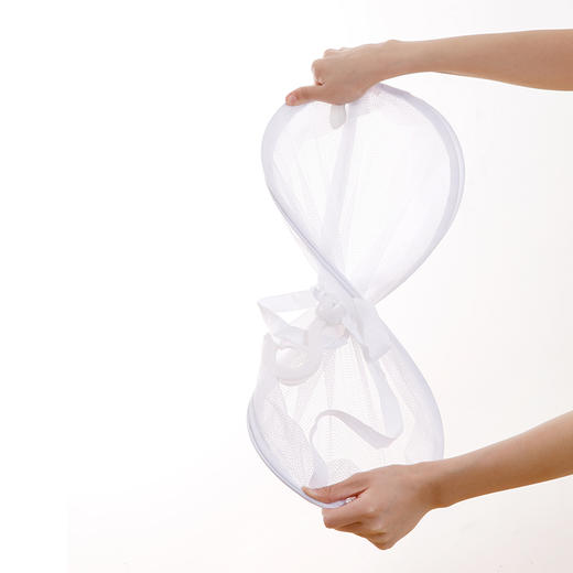 FaSoLa 晒衣篮晾衣网 平铺晒袜子神器晾晒菜干货毛衣网兜晾篓衣架 商品图7