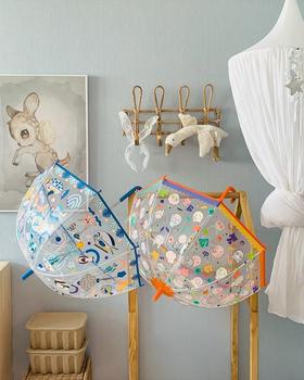 法国DJECO 小童 幼童专属透明花伞/变色伞，亲子成人伞(中大童伞）/TG