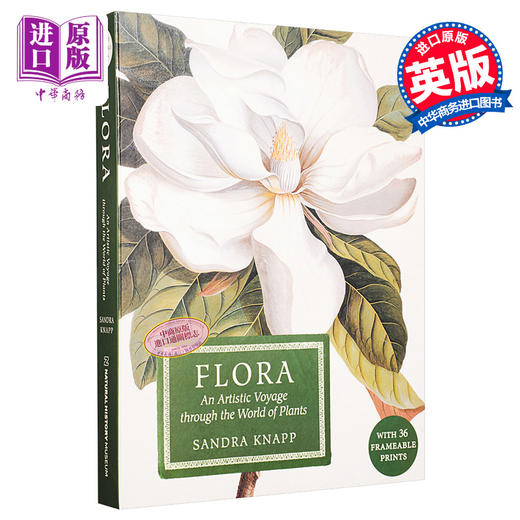 【中商原版】植物志 英文原版 Flora: An Artistic Voyage Through the World of Plants Natural History Museum 商品图0