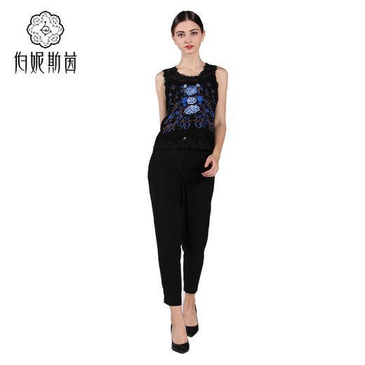 【伯妮斯茵】172L185--黑色裤子--仕女奎罗--《太阳之子--印加》 商品图1