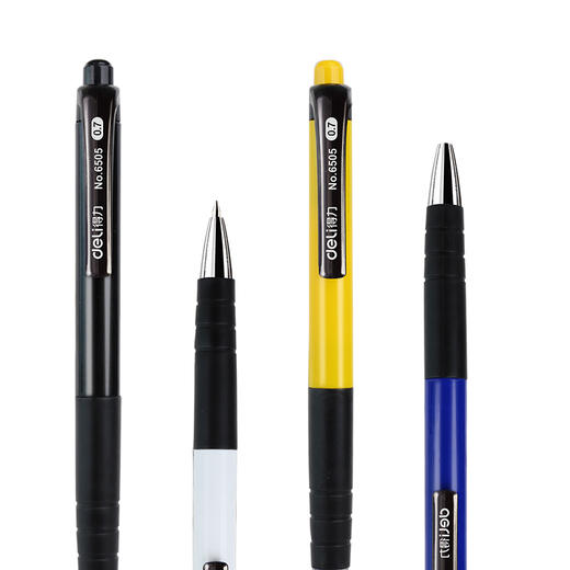 得力6505圆珠笔0.7mm子弹头(蓝)(支) 商品图1