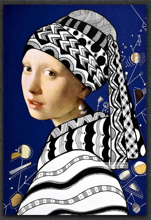 《你也能画世界名画》线描【自动发货：下单后，点击手机短信中收到的链接，即可获取文件下载的链接；如有任何问题，可添加客服微信hm33268获得帮助】
 商品图0