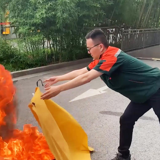 51安居橙色防火毯消防毯 商品图1