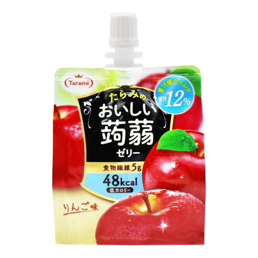 日本原装进口Tarami 达乐美苹果葡萄白桃芒果可吸果汁果冻 商品图1